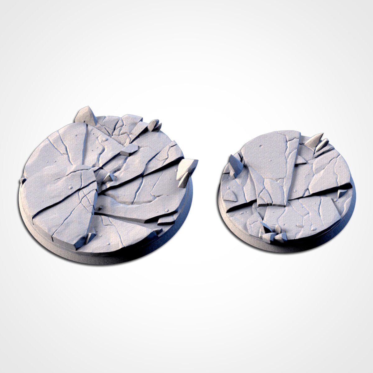 Frozen planet bases various sizes