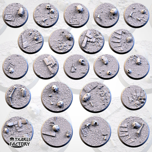 Fantasy Football bases various sizes