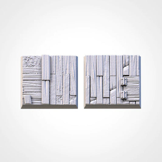 Wooden square bases various sizes